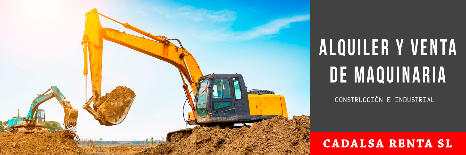 Cadalsa Renta - Maquinaria de Construcción e Industrial