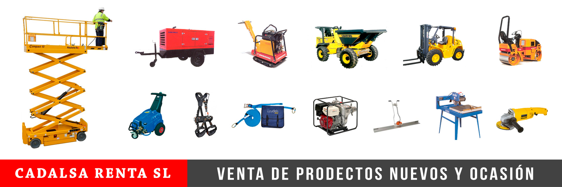 Cadalsa Renta - Venta de Maquinaria